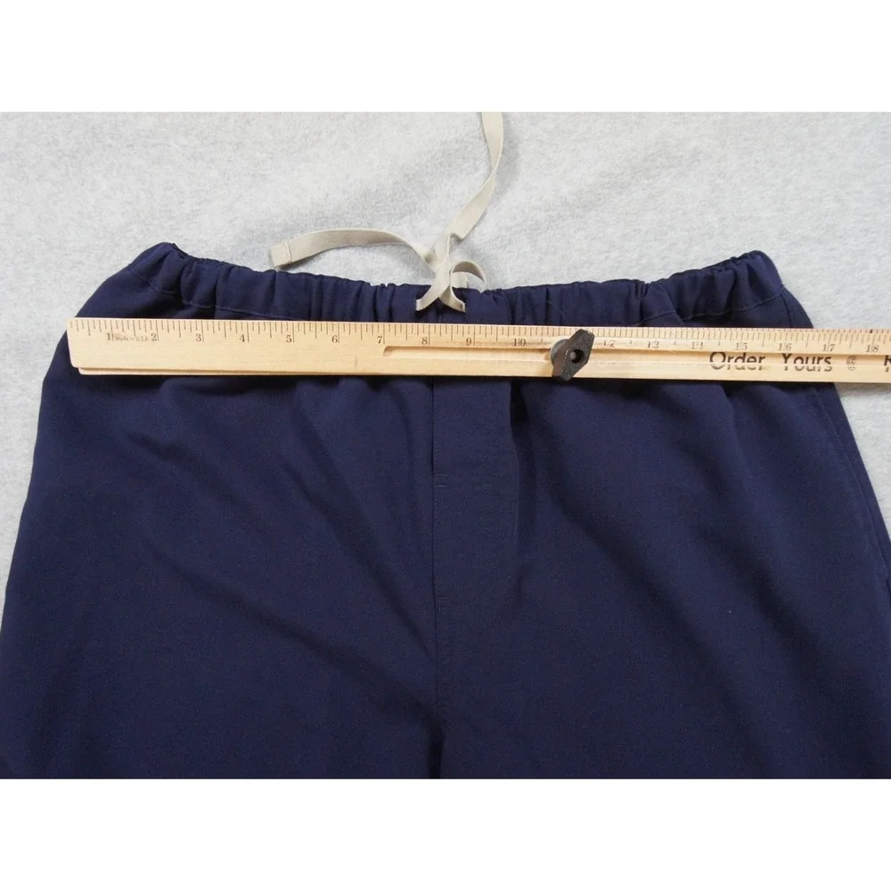Figs Pants Mens Large Blue Scrub Technical Pisco Bottom Nurse Workwear Stretch